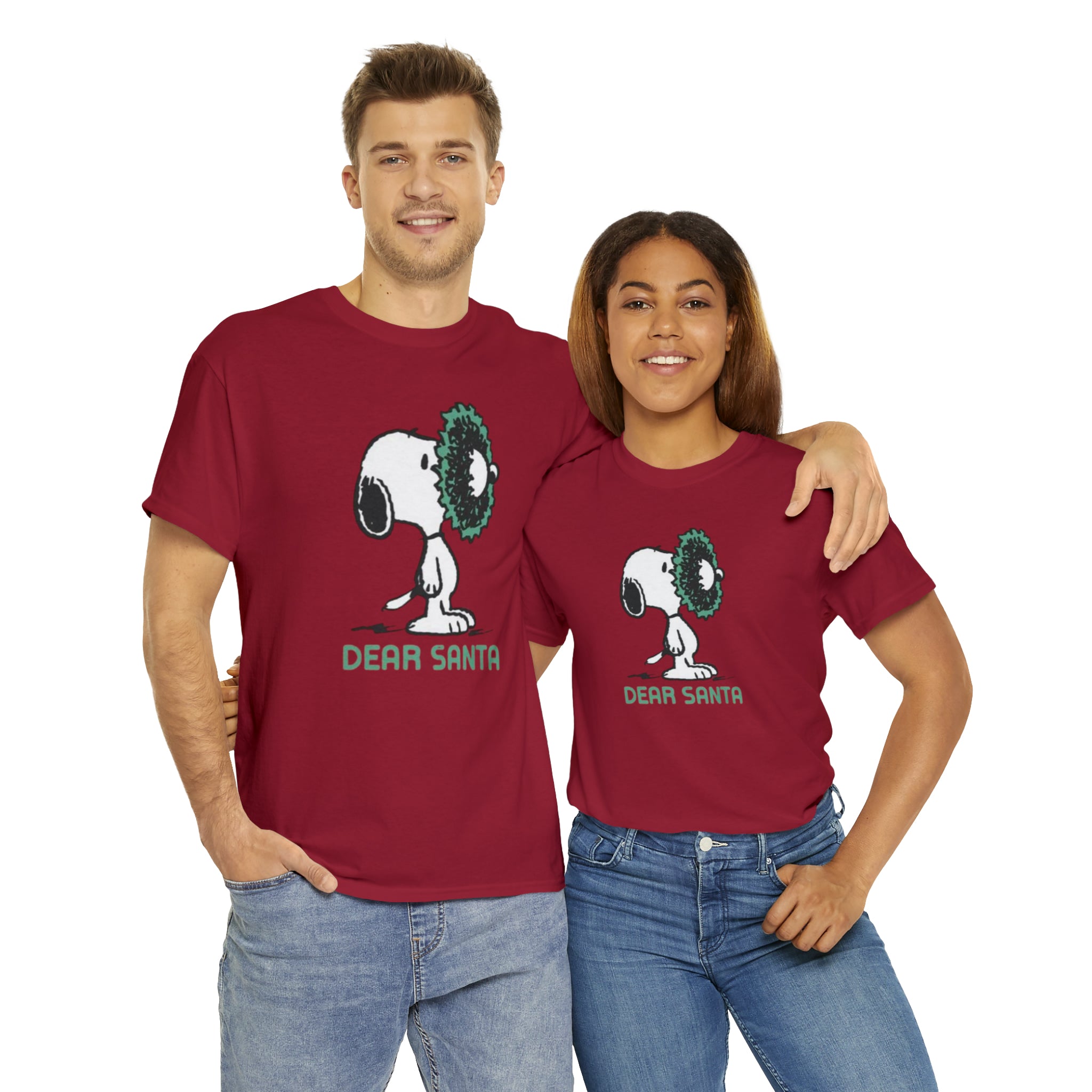 Snoopy- Unisex Heavy Cotton T-Shirt - Creations by Chris and Carlos